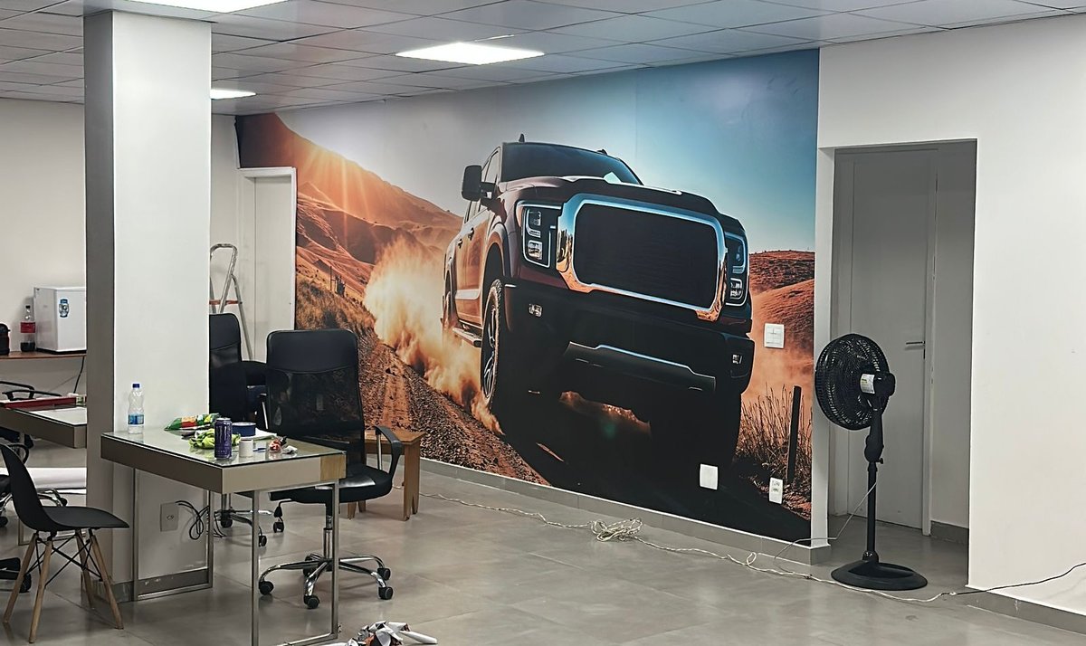 Impressão em Parede